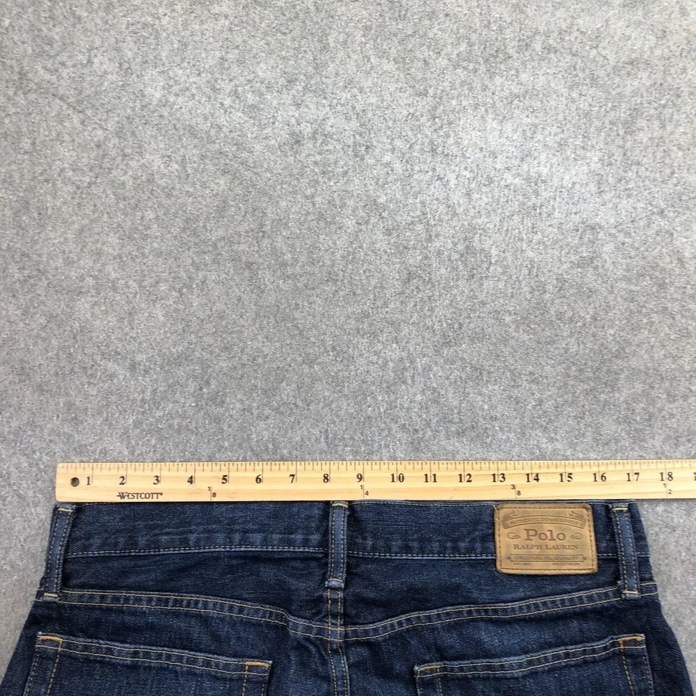Polo Ralph Lauren Jeans Mens 33x30 Blue Medium Wash Regular Straight Denim Pants